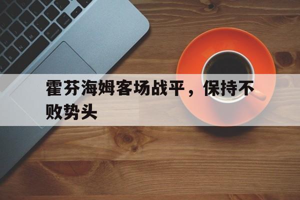 霍芬海姆客场战平，保持不败势头